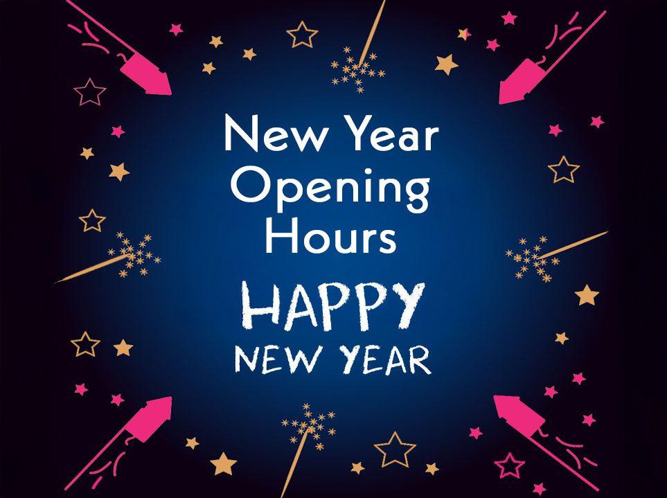New Year Opening Hours